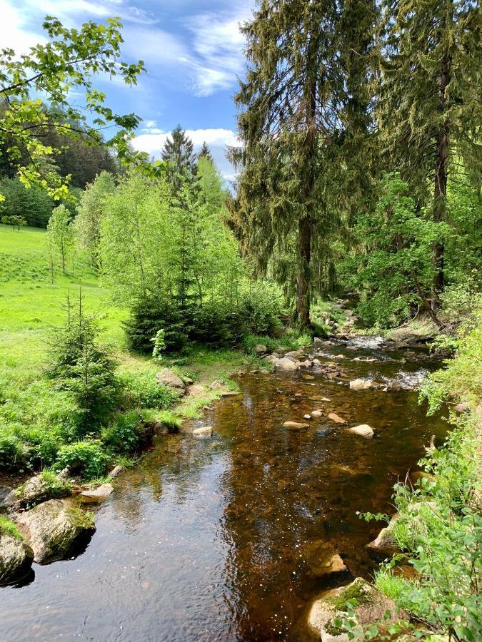 Pension Weiberwirtschaft In Pobershau Eksteriør bilde